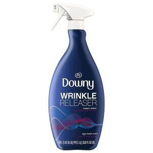 Downy Wrinkle Releaser Fabric Spray, Light Fresh Scent, 33.8 fl oz